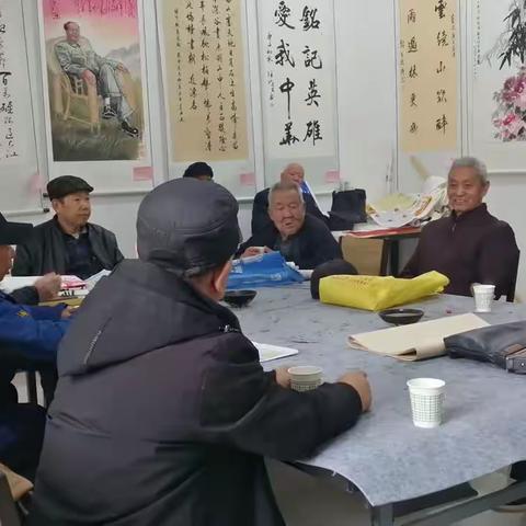 艺缘书画群在杏林书画苑举办11月份书画交流活动