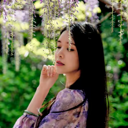 紫色记忆，紫罗花季少女