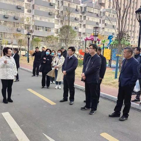 华龙区副区长程善华一行赴鹤壁市淇滨区考察学习社区治理工作