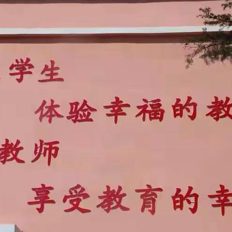 “幸福相伴 踏歌而行”----武台镇中心小学第十五周工作纪实