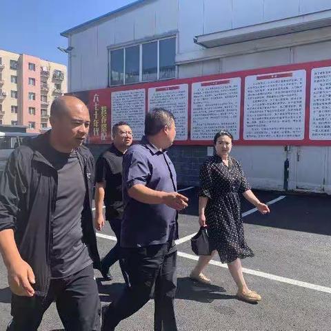 船营区副区长于洋带队到﻿骁芮央厨等企业参观考察