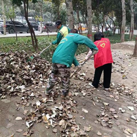 【大明宫街道御景豪庭社区开展环境大清理志愿者服务活动】