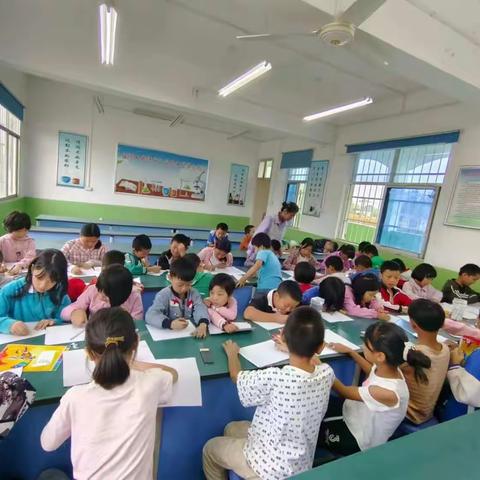 笔绘才艺  后洼希望小学 巧手达人社团（副本）