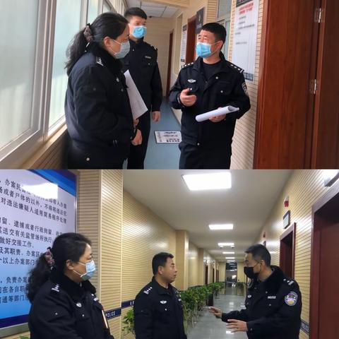 加强检查督促  促进规范执法-秦汉新城公安分局法制大队积极开展执法检查活动