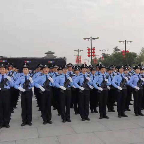 我光荣我奋斗-秦汉新城公安分局辅警岗前培训二期第九天-赤诚之心铸警魂（陕西远景职业技能培训学校承训）