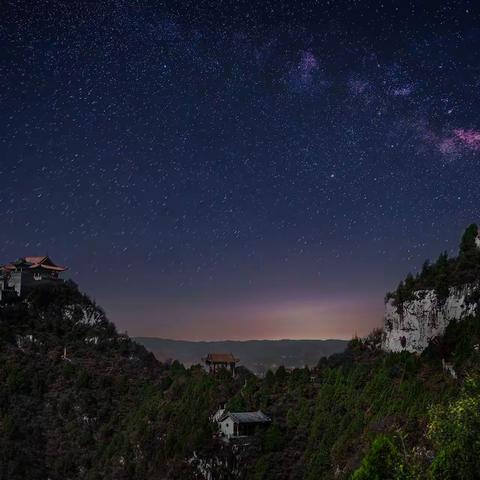 【原创图文】天地合成：珏山之巅银河拍摄手记