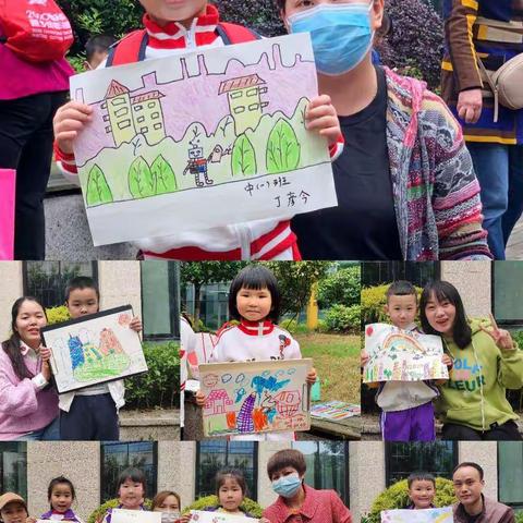 “红色润童心，幸福伴成长”~～铜梁区第三实验幼儿园亲子参观活动之中班级，参观区城市规划展览馆！