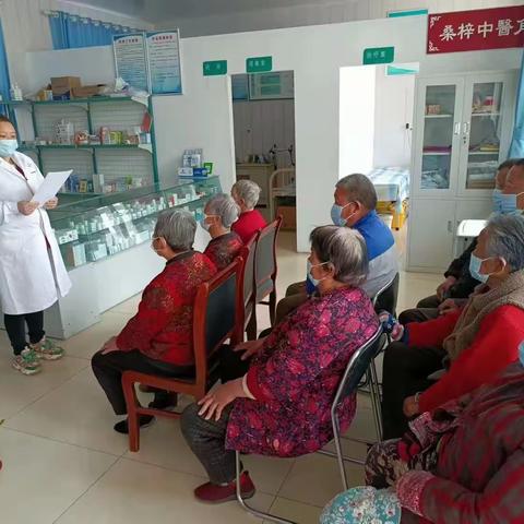 【文明实践在天桥】石门孙村开展免费为老年人健康讲座活动