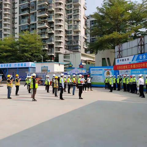 未雨绸缪，龙岗区建筑工务署联合各参建单位展开消防及三防应急演练