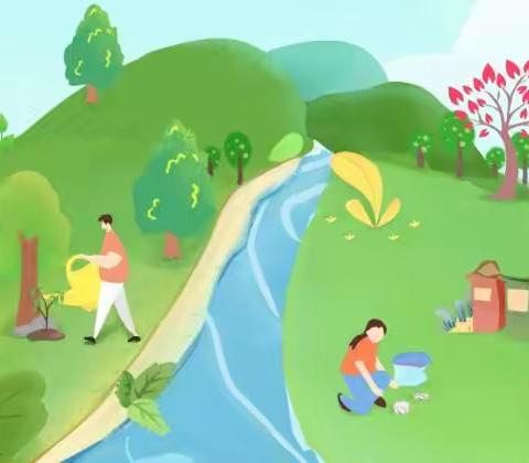 小手拉大手 ——爱国卫生月活动