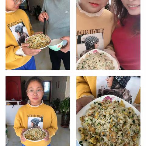 七年级（9）班任熙雯厨艺分享——扬州炒饭