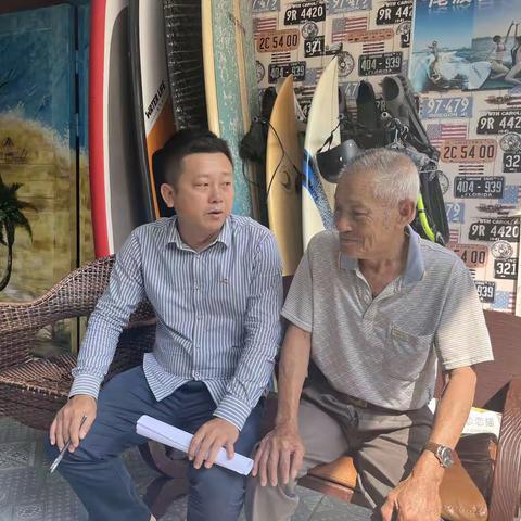开展走访慰问，情暖退伍老兵