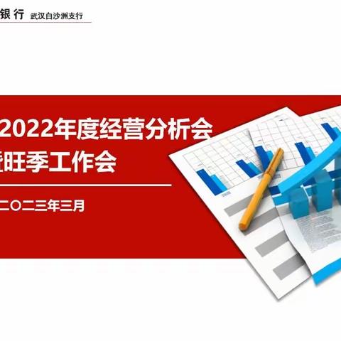 『谋篇布局促发展 决胜旺季收官战』武汉白沙洲支行召开 2022 年度经营分析会暨旺季工作会