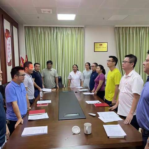 感城镇中心卫生院党支部召开党史学习教育专题组织生活会