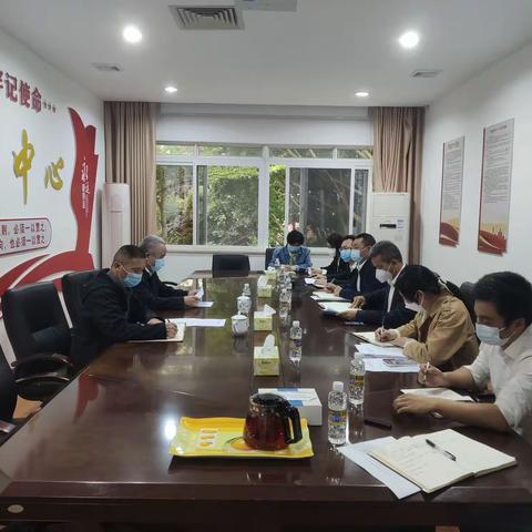 市国资委党委委员、副主任杨树坤一行到城建集团督导瘦身健体工作