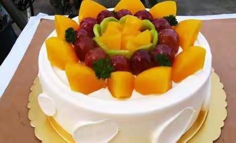 啟蒙幼儿园蛋糕DIY亲子活动邀请函