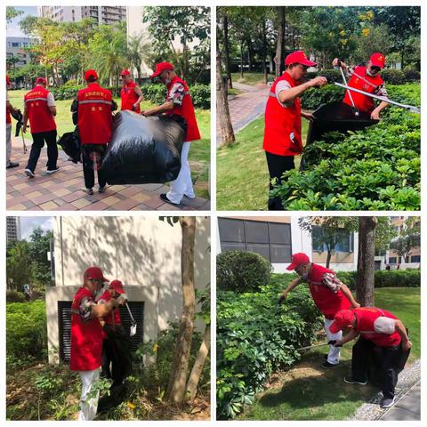 “呵护生态环境，保卫绿水青山”民治街道志愿者活动