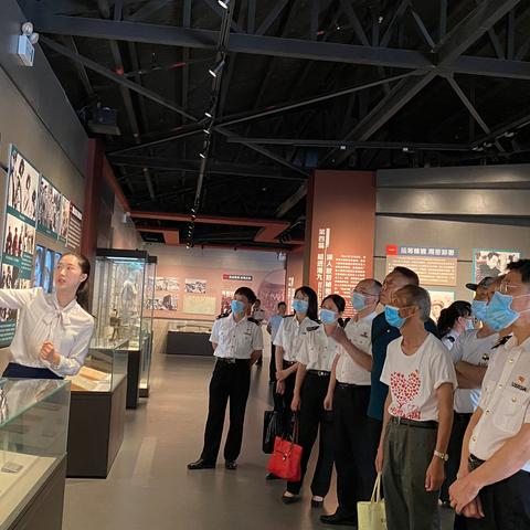 民治街道退役军人“红色讲师团” 走进中国文化名人大营救纪念馆参观学习