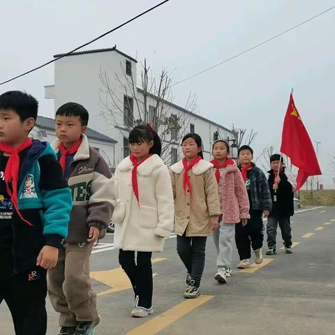 寻红色印迹      承革命精神                                  一一一豆门乡孙营小学走进红色教育基地活动