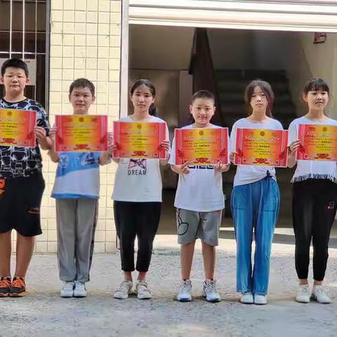 “不负光阴 砥砺前行”竹条中心小学 六年级五月份学业检查