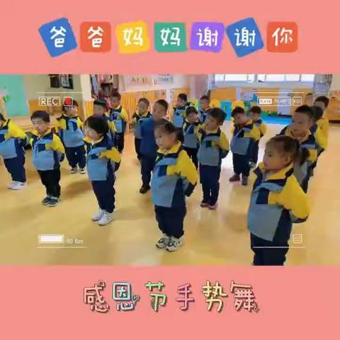 艾丁堡幼儿园小二班感恩节主题活动——《小小感恩❤️  快乐助成长🎉》