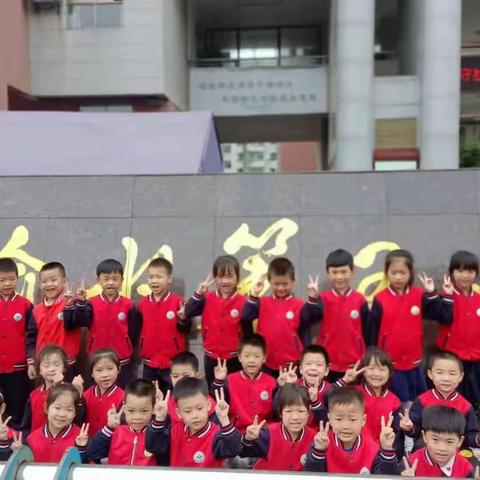 走进小学，感悟成长一一育苗幼儿园，学前班参观小学活动