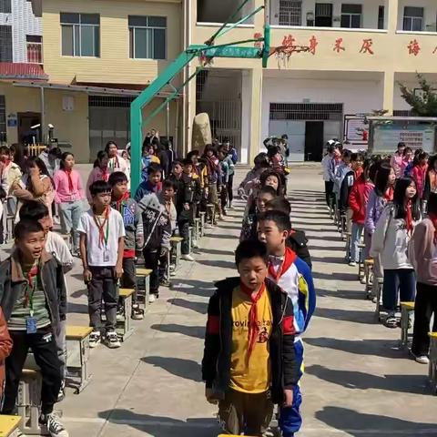 最是一年春好处，不负春光更奋蹄——关水阁完小2022年春季开学典礼