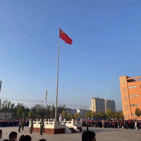 “缅怀革命先烈  传承革命精神”-滨州市沾化区第三实验小学主题升旗仪式