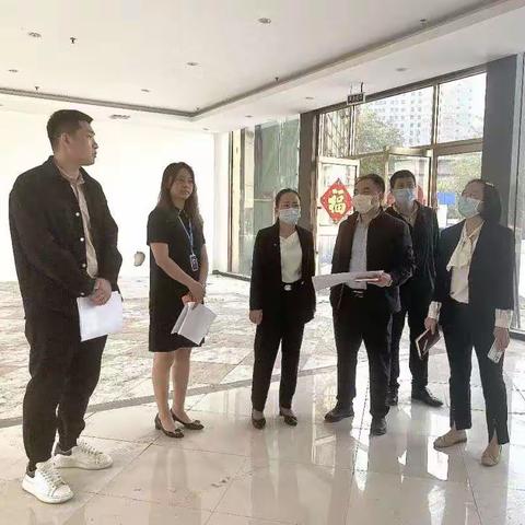 海口市人力资源和社会保障局王小燕副局长到龙华区调研和谐劳动关系实验区工作