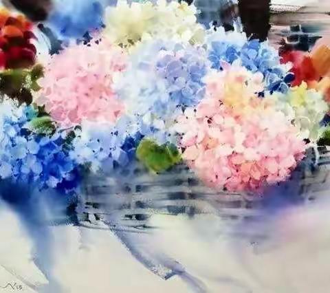 水彩  &  泰国艺术家 Adisorn Pornsirikarn