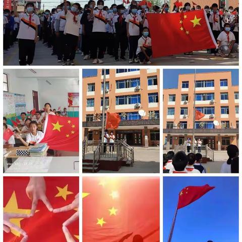 雷家中学开展“热爱祖国、致敬祖国、奉献祖国”为主题的系列活动