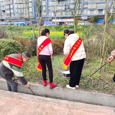 春风送暖学雷锋 保护环境我先——井河小学学雷锋新时代文明实践志愿活动