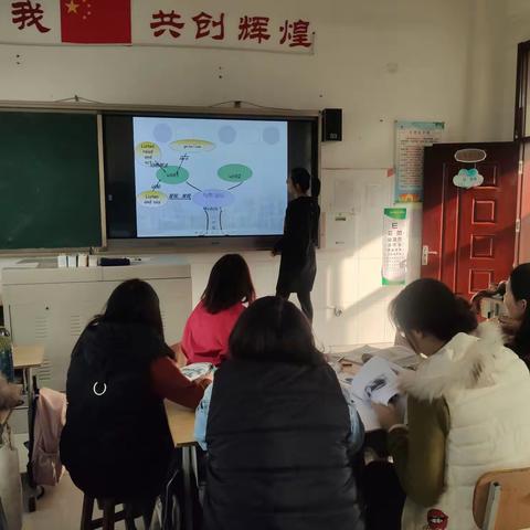 旗城学校六年级英语集体备课活动（第1次）