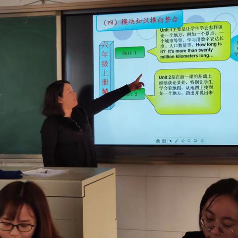 旗城学校六年级英语集体备课活动（第10次）