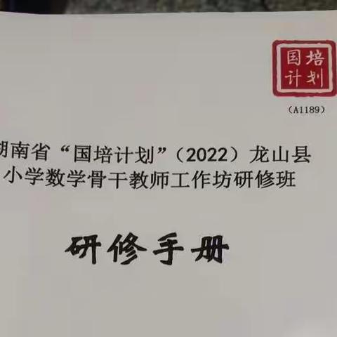 以培助长，砥砺前行——国培计划（2022）龙山县小学数学骨干教师提升培训