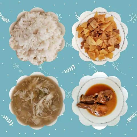 临沂市工业园中心幼儿园一日食谱