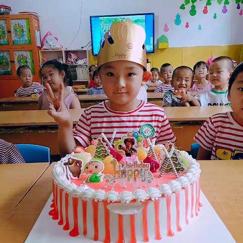 云中鑫阳幼儿园中实②班✔祝张鸿涛小朋友生日快乐🎈