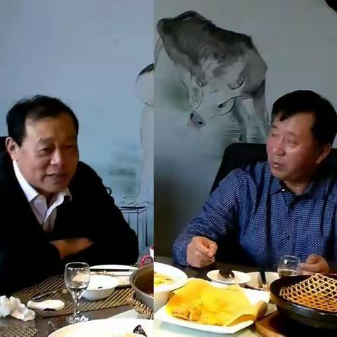 年逾古稀老来俏    相逢聚会爱拍照