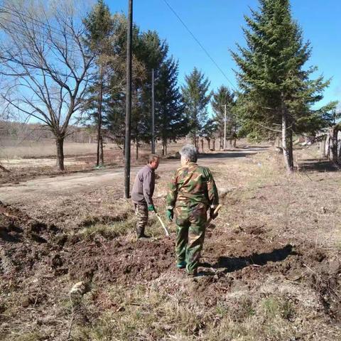 【善治红兴隆】老柞山金矿开展环境卫生整治提升矿山“颜值”