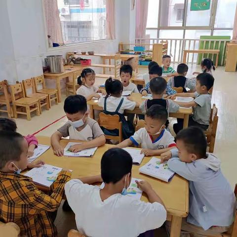 【芒果老师】童馨幼儿园大一班一日活动：2022.9.28