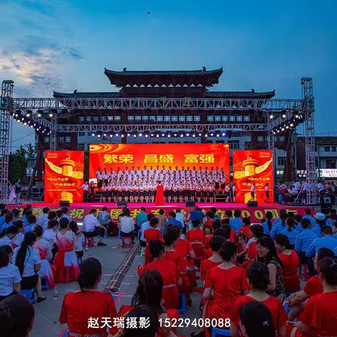 礼泉县“唱响中国梦·颂歌献给党”庆祝建党100周年歌咏比赛瞬间分享
