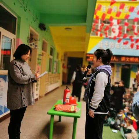 消防安全，我们在行动——月牙班消防主题活动