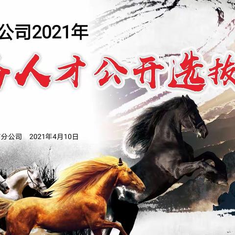 人力资源部举办河南分公司2021年后备人才公开选拔活动