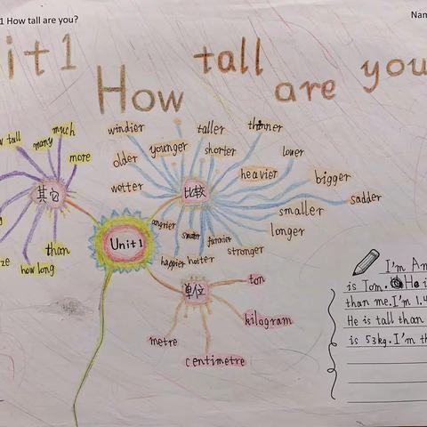 六（下）Unit1How tall are you?优秀作品（601）