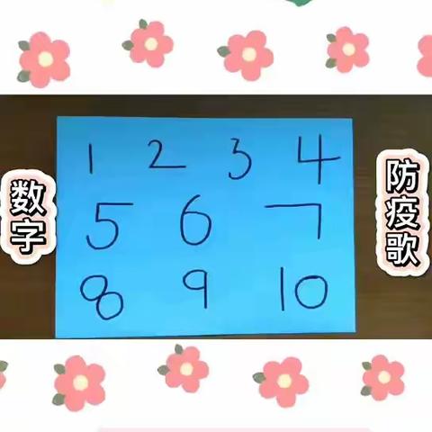 俱乐空中小课堂【亲子音乐小游戏】数字防疫歌