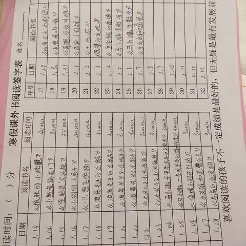 我的寒假-马圣翔