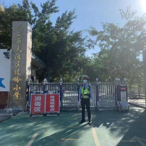 马岭中队开展假期前“交通安全进校园宣传活动”