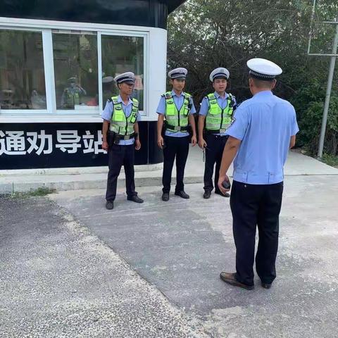 交巡警马岭中队推进农村道路交通秩序整治工作