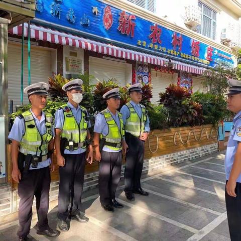 交巡警马岭中队开展农村道路交通秩序集中整治行动