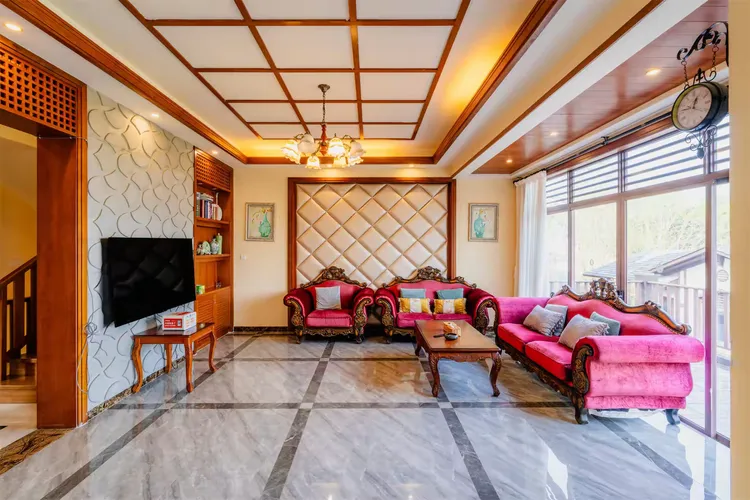 山顶棉兰风情5房9床泳池温泉别墅